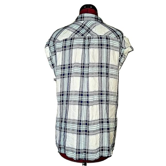 Rails Shirt Multicolor Womens Size Small Button Down Plaid Short Sleeve … - Picture 2 of 7